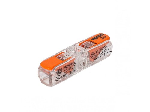 Клеммы WAGO 221-2411 (1Х4,0мм2 с рычажком) (упаковка 60шт.) картинка